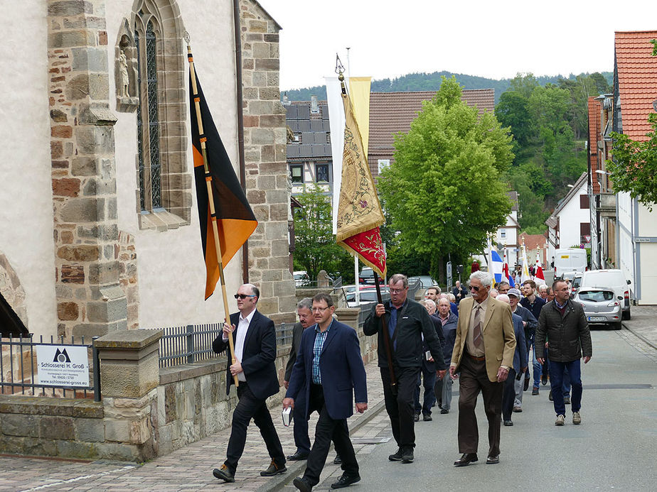 Bittprozession an Christi Himmelfahrt (Foto: Karl-Franz Thiede)